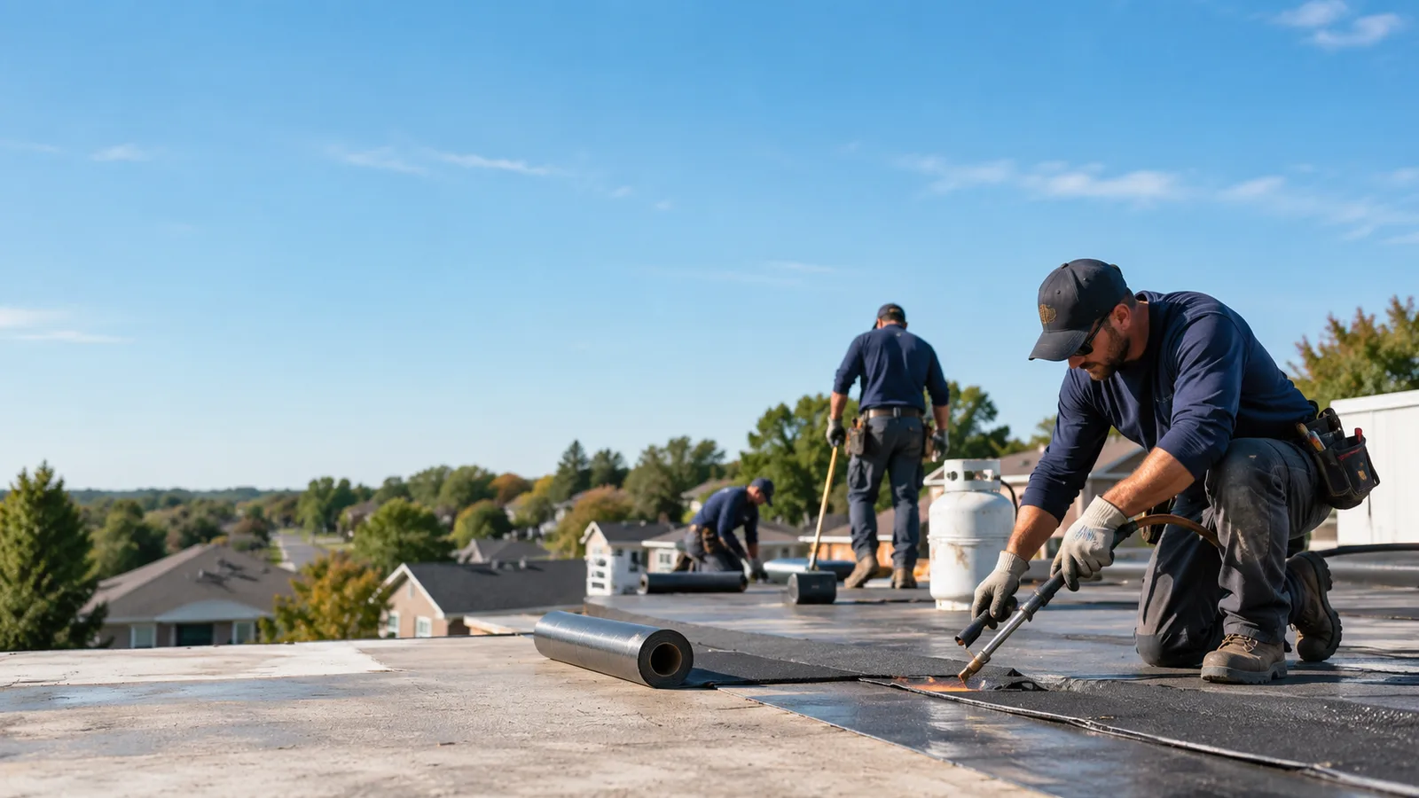 Flat Roof Leak Repair providers in Elroy, WI